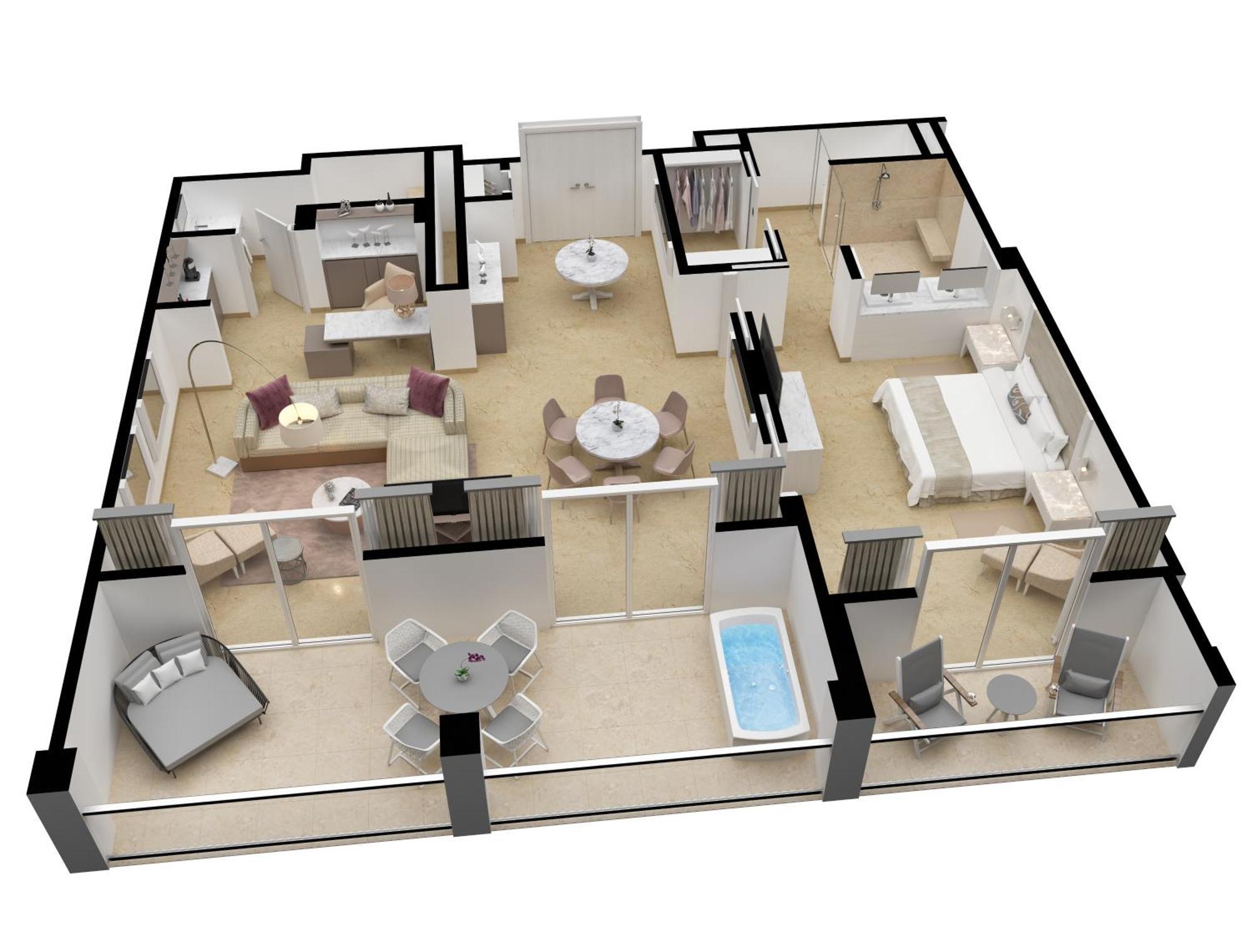 Le Blanc Spa Resort Cancun - Adults Only - All-Inclusive Værelse billede